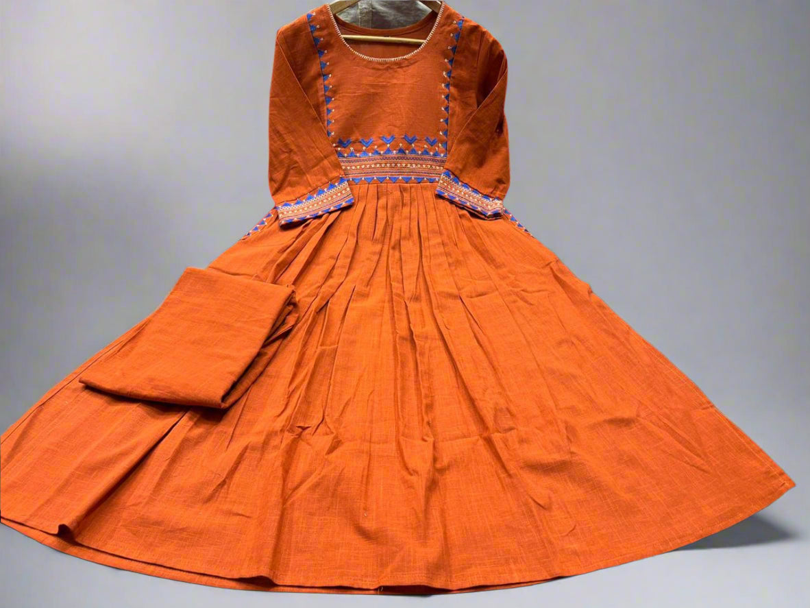 Rangon Ki Baat Cotton Kurti Set