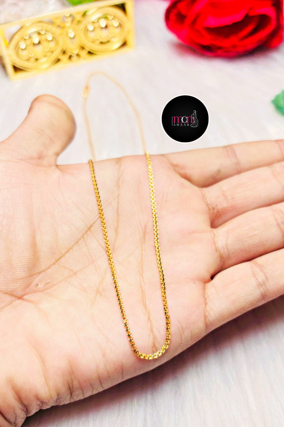 Dhriti- Gold Plated Chain