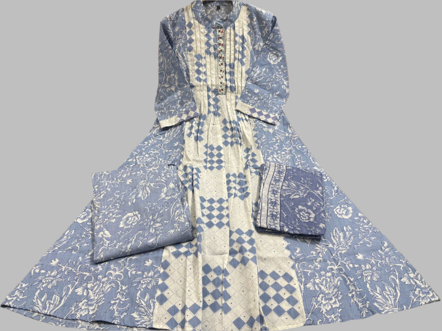 Love Like Rain Cotton Kurti Set