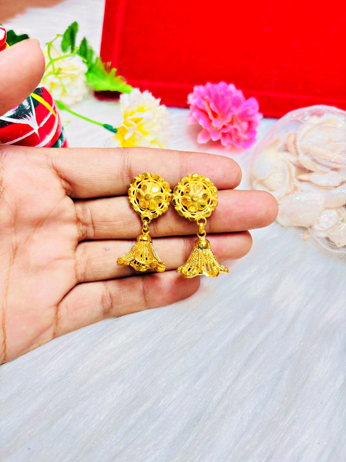 Gift Of Gold Plated Earrings