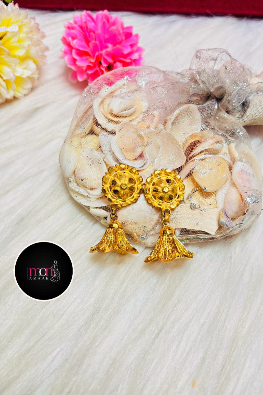 Gift Of Gold Plated Earrings