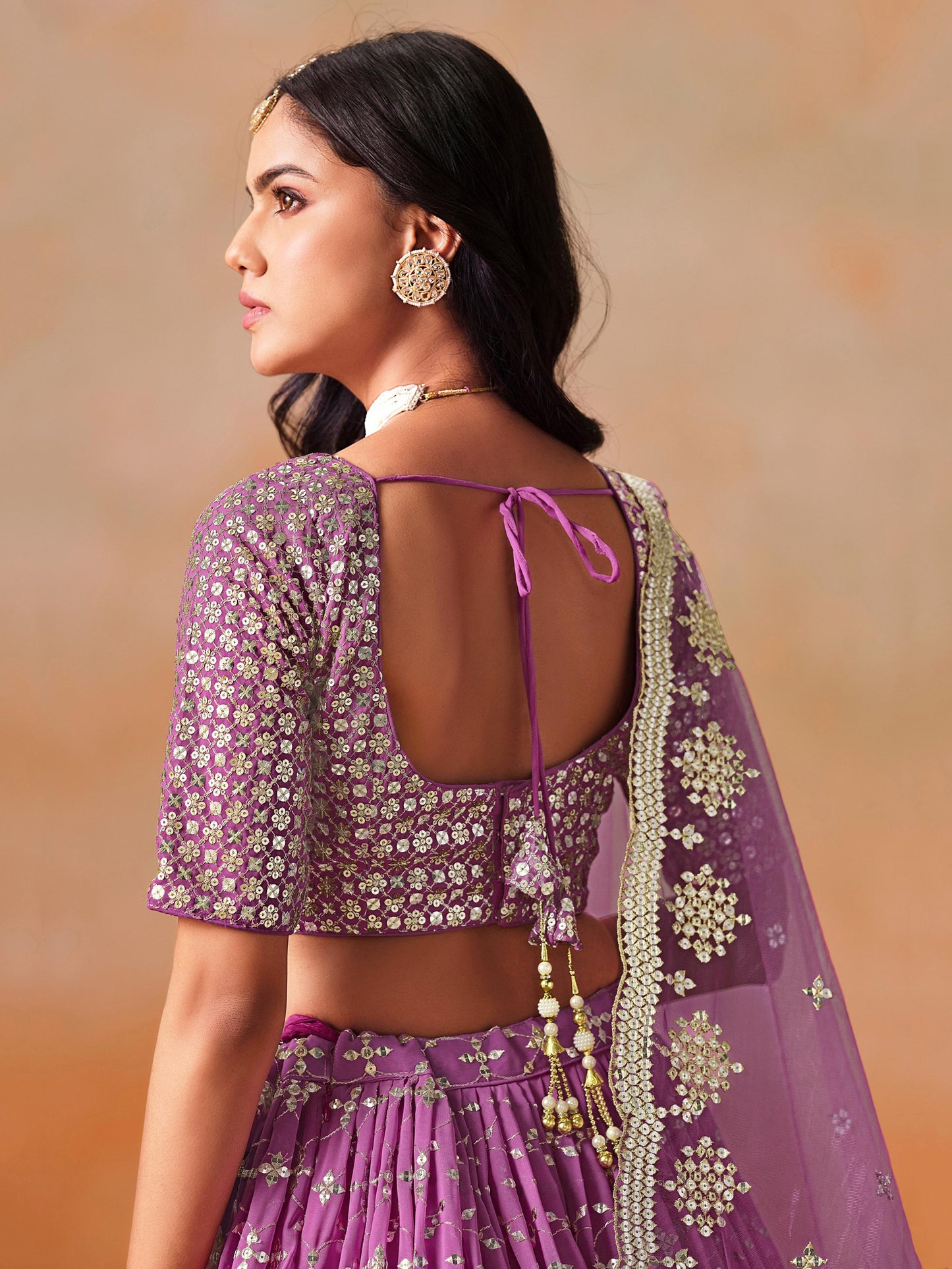 Meher Melody Georgette Lehenga