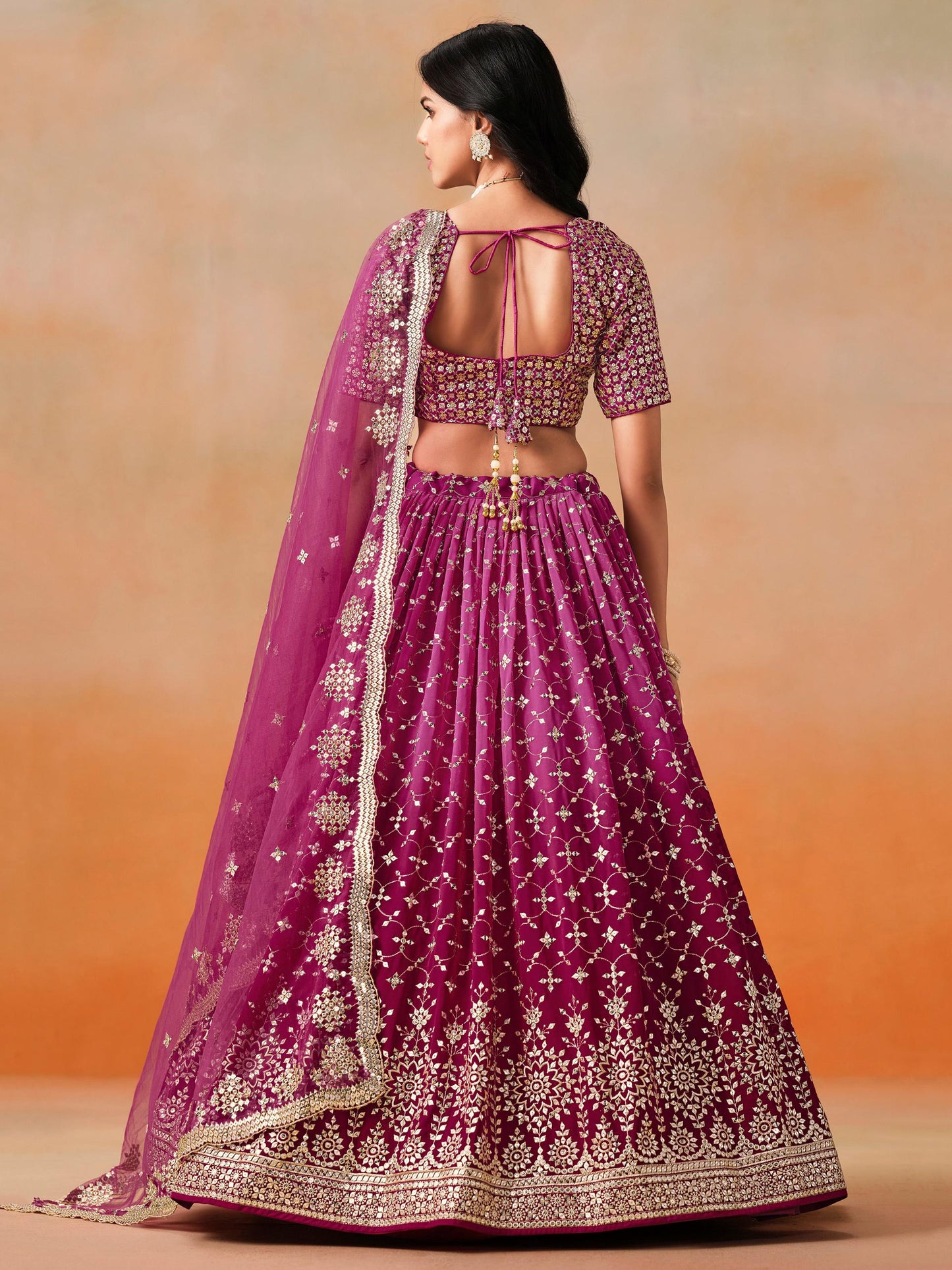 Meher Melody Georgette Lehenga