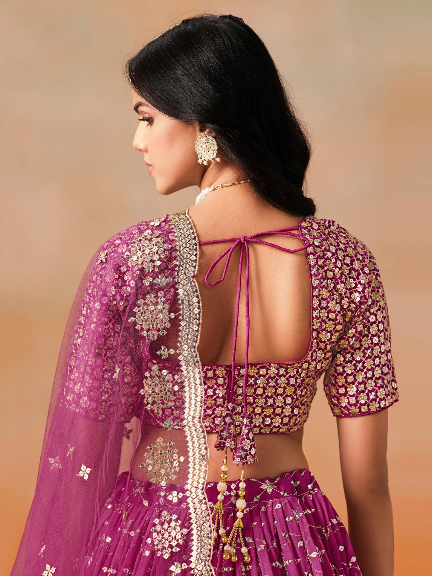 Meher Melody Georgette Lehenga