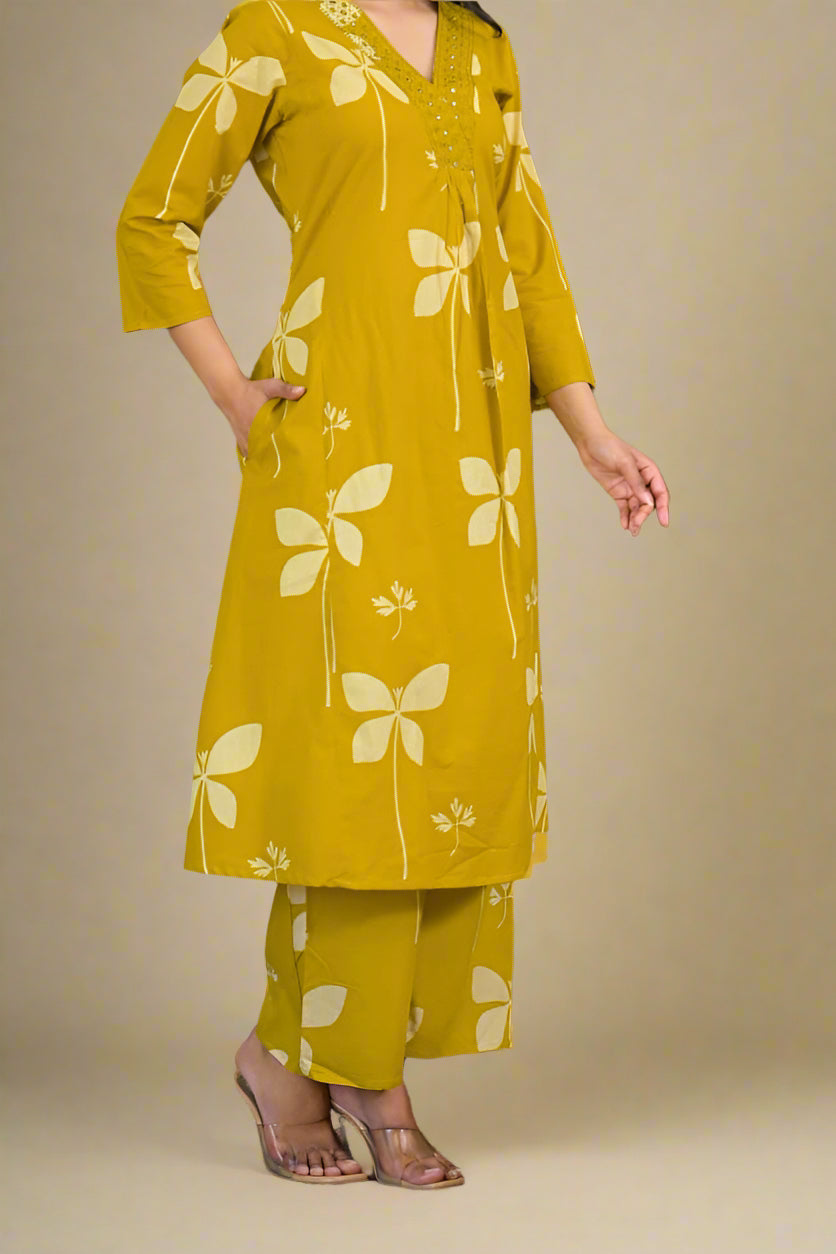 Great For Festive Cotton Coord Set