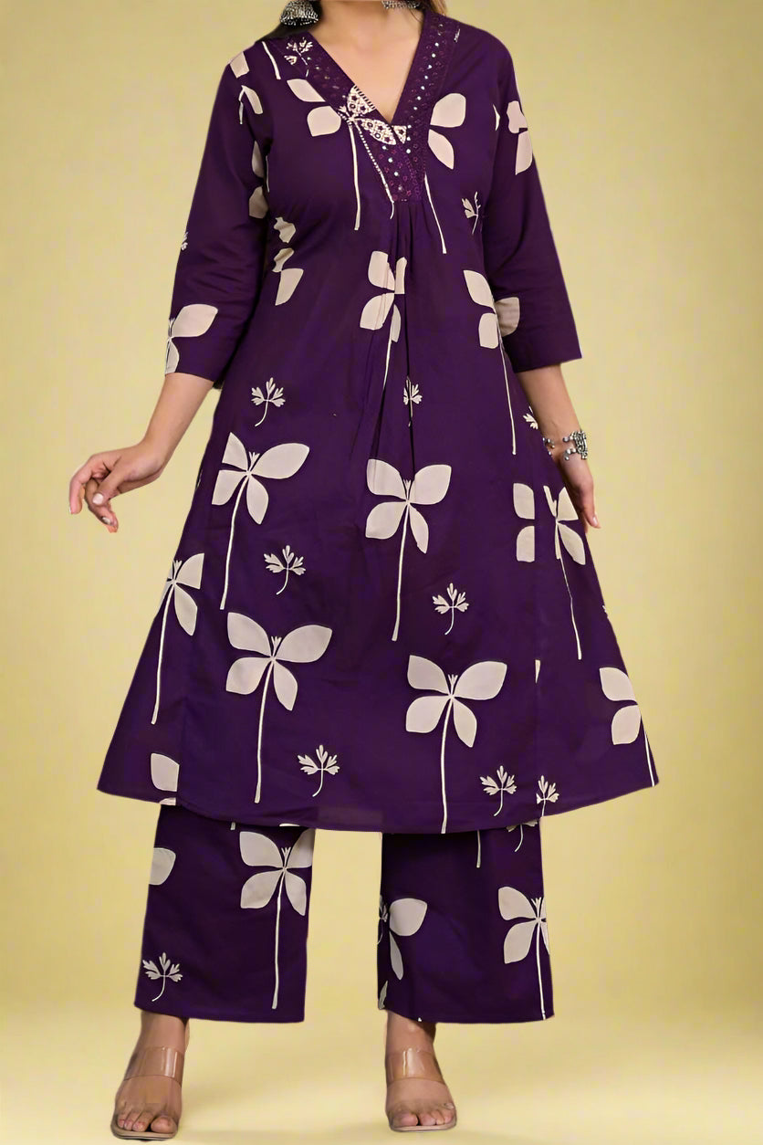 Great For Festive Cotton Coord Set