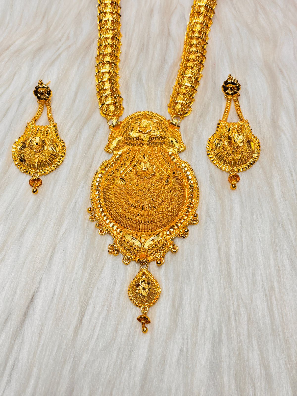 Inaya Gold Plated Sita Har Bridal Necklace set
