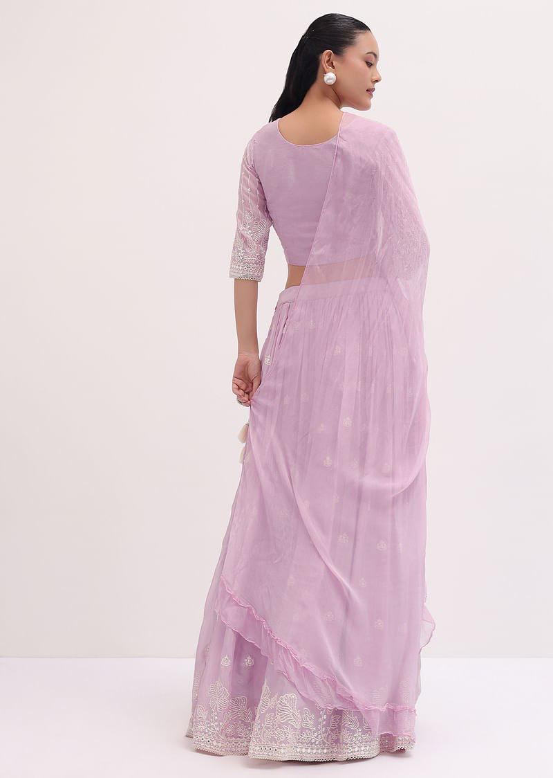 Saanjh Soul Georgette Lehenga