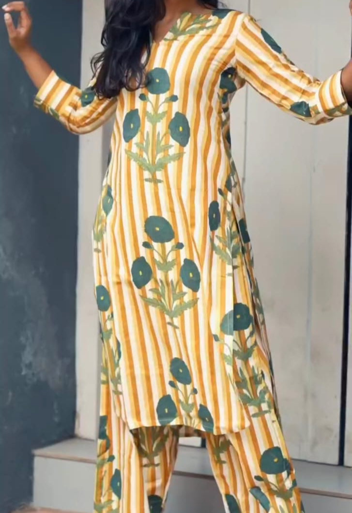 Twilight Hue Cotton Coord Set