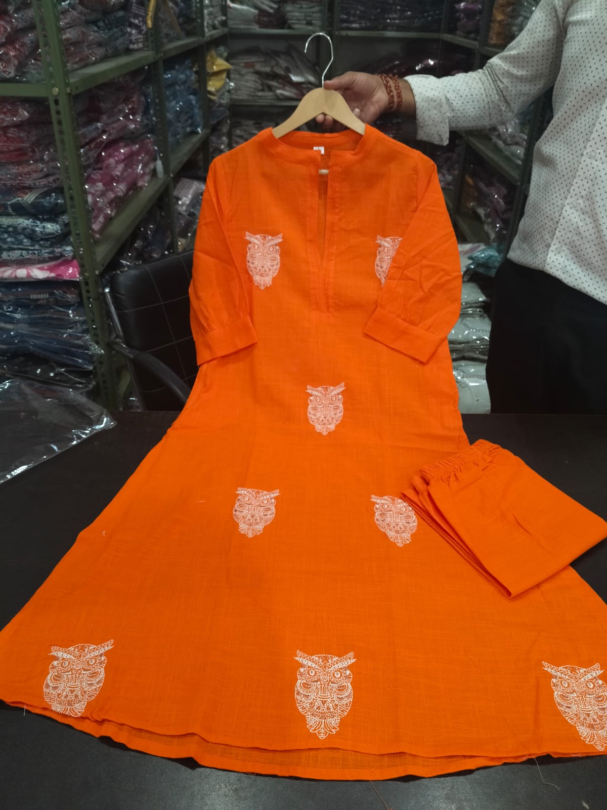 Owl World Cotton Coord Set