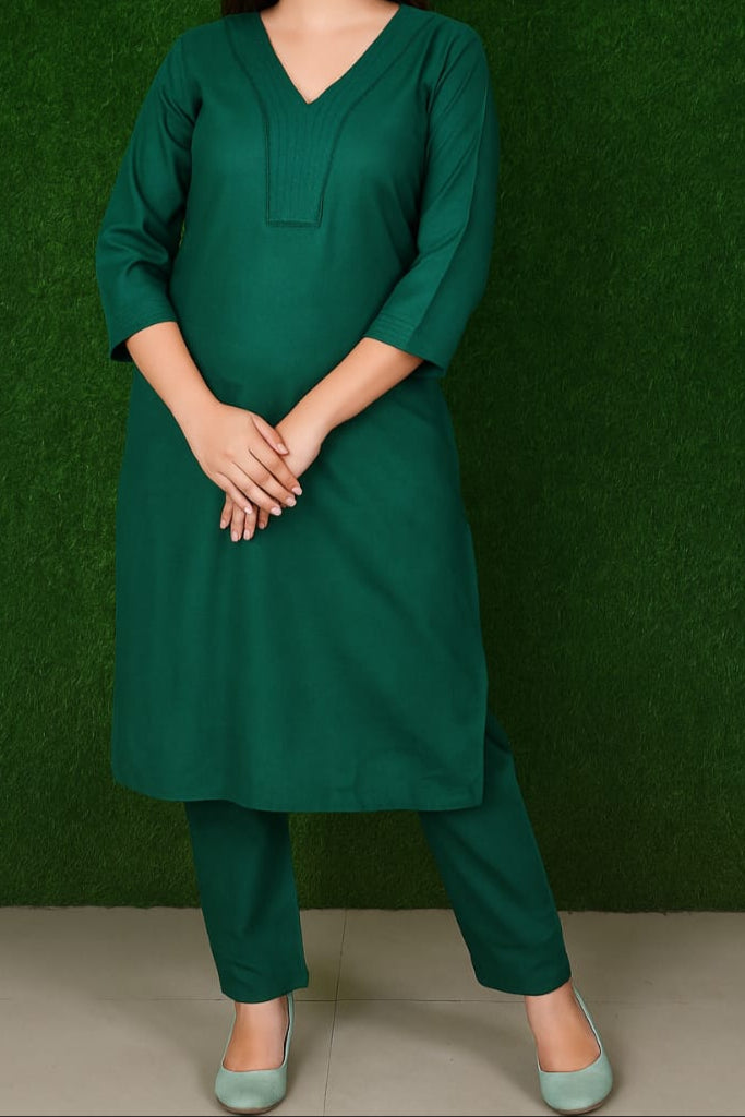 Green Vessels Cotton Coord Set