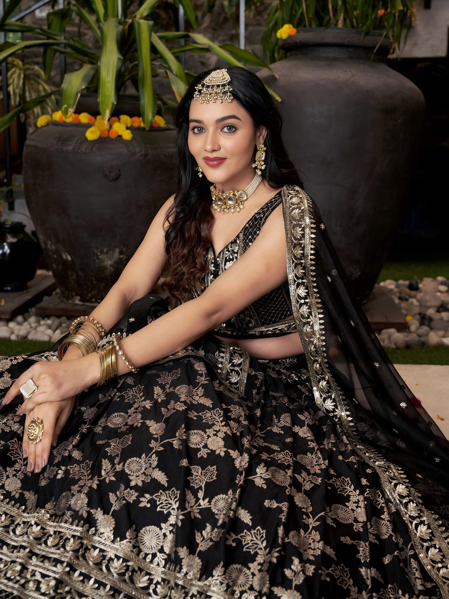 Desi Inspiration Designer Dola Silk Lehenga