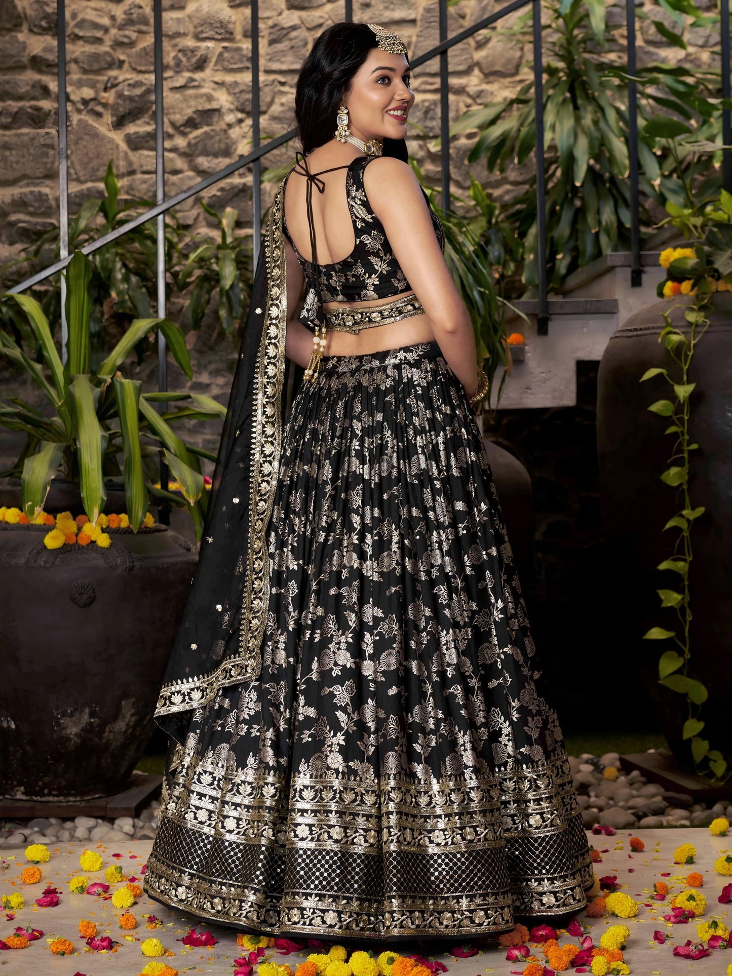 Desi Inspiration Designer Dola Silk Lehenga