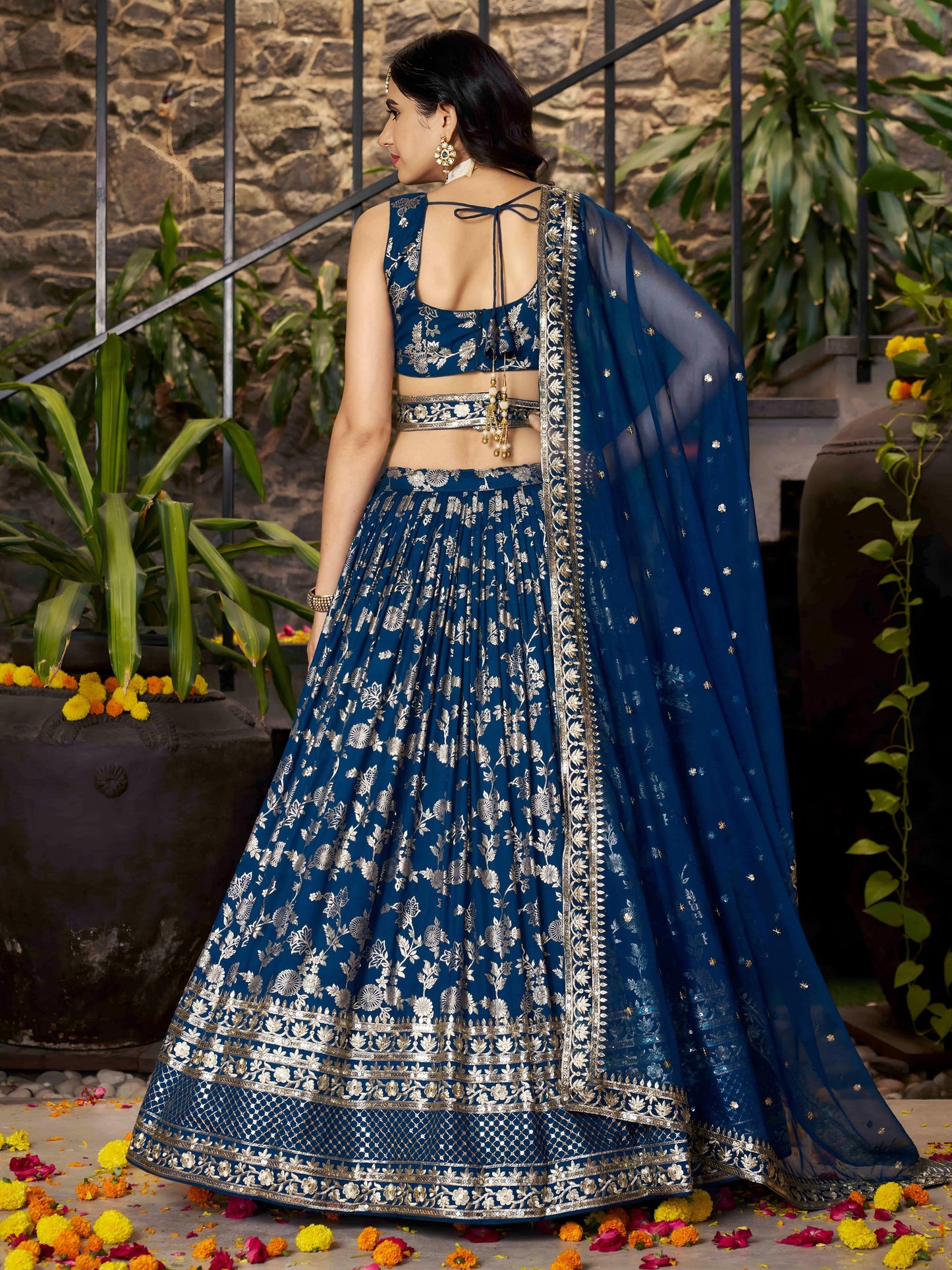 Desi Inspiration Designer Dola Silk Lehenga