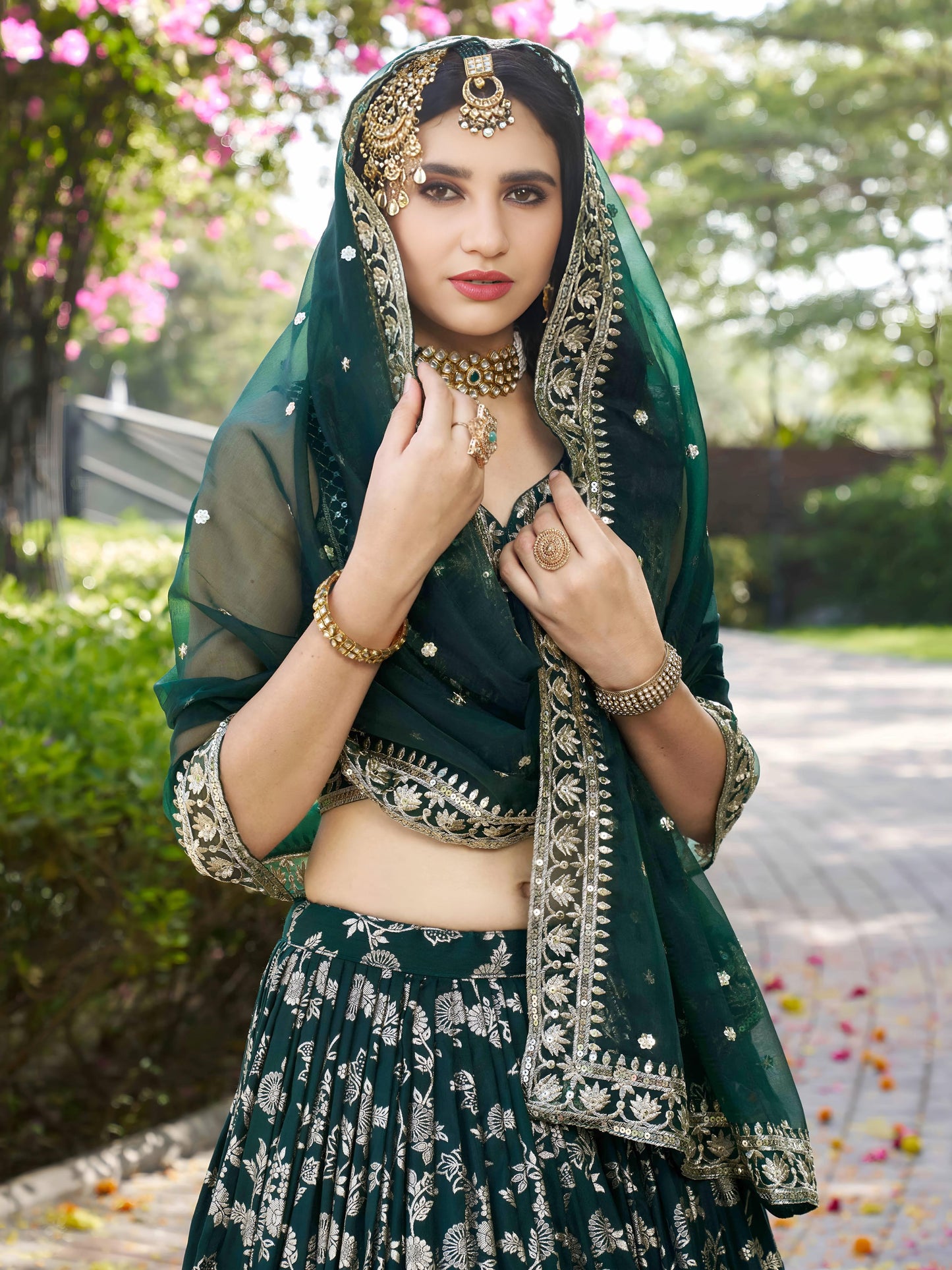 Desi Inspiration Designer Dola Silk Lehenga