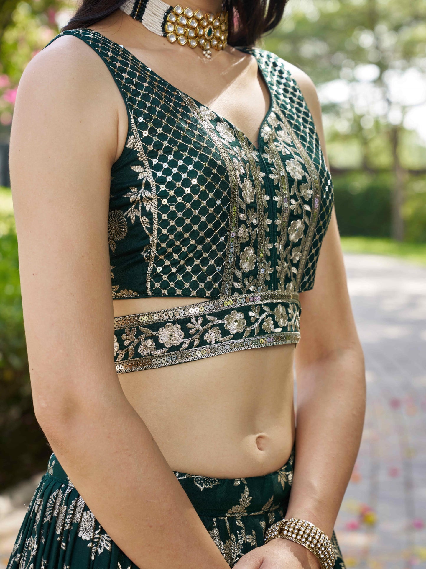 Desi Inspiration Designer Dola Silk Lehenga