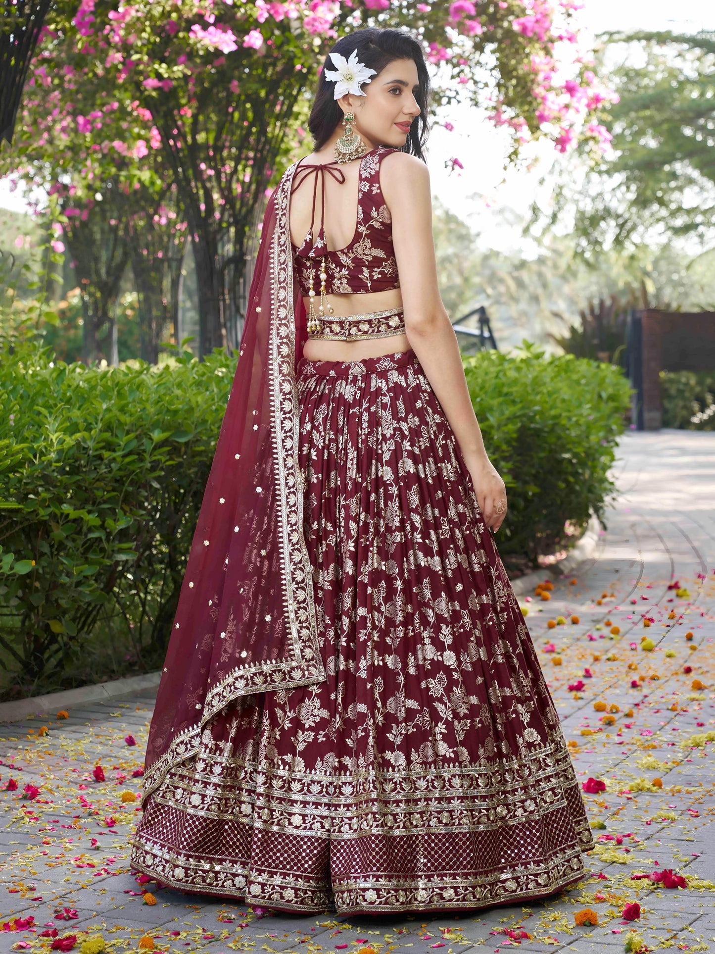 Desi Inspiration Designer Dola Silk Lehenga