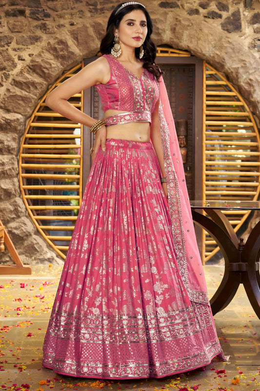Desi Inspiration Designer Dola Silk Lehenga