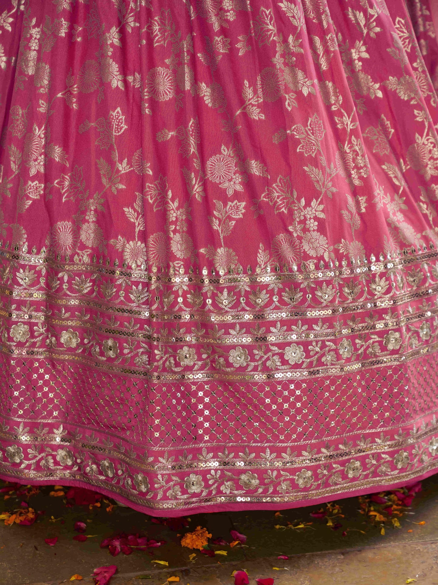 Desi Inspiration Designer Dola Silk Lehenga