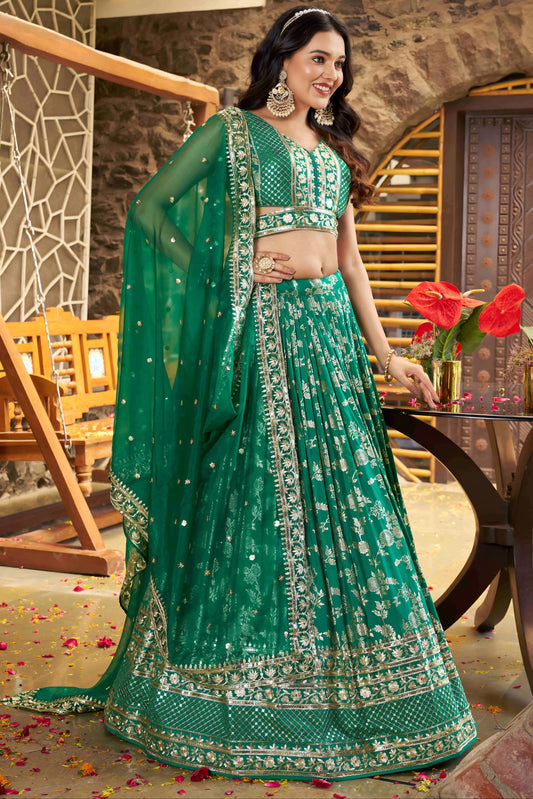 Desi Inspiration Designer Dola Silk Lehenga