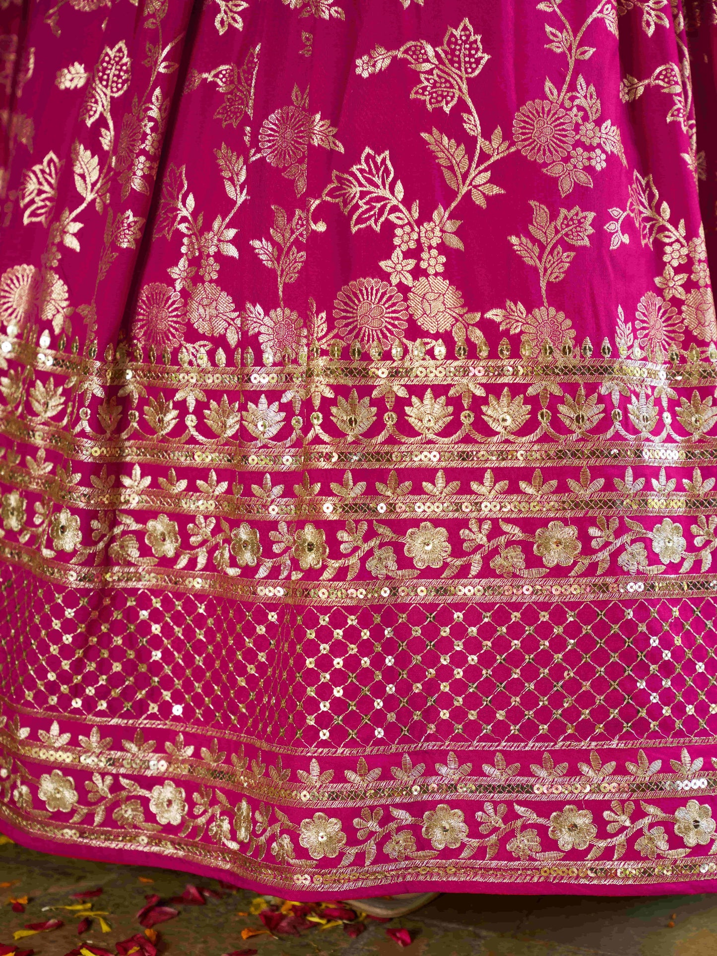 Desi Inspiration Designer Dola Silk Lehenga
