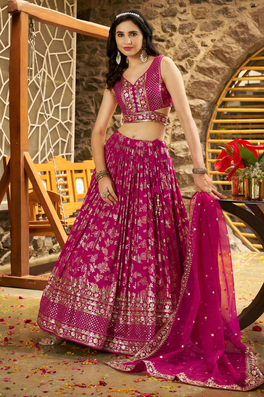 Desi Inspiration Designer Dola Silk Lehenga