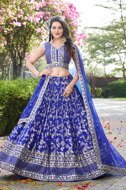 Desi Inspiration Designer Dola Silk Lehenga
