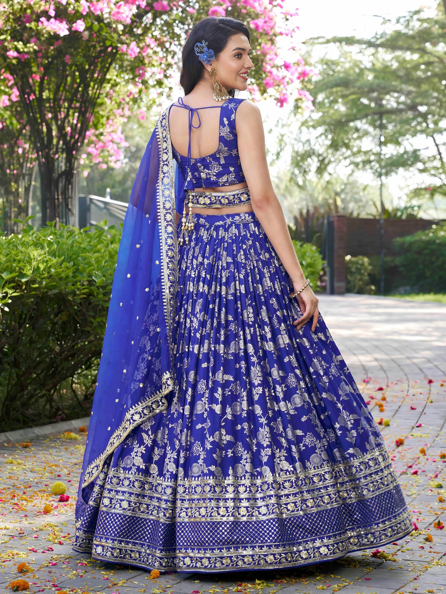 Desi Inspiration Designer Dola Silk Lehenga