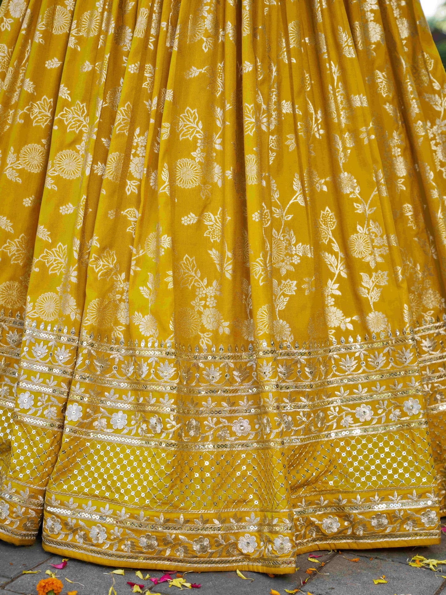 Desi Inspiration Designer Dola Silk Lehenga