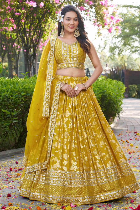 Desi Inspiration Designer Dola Silk Lehenga