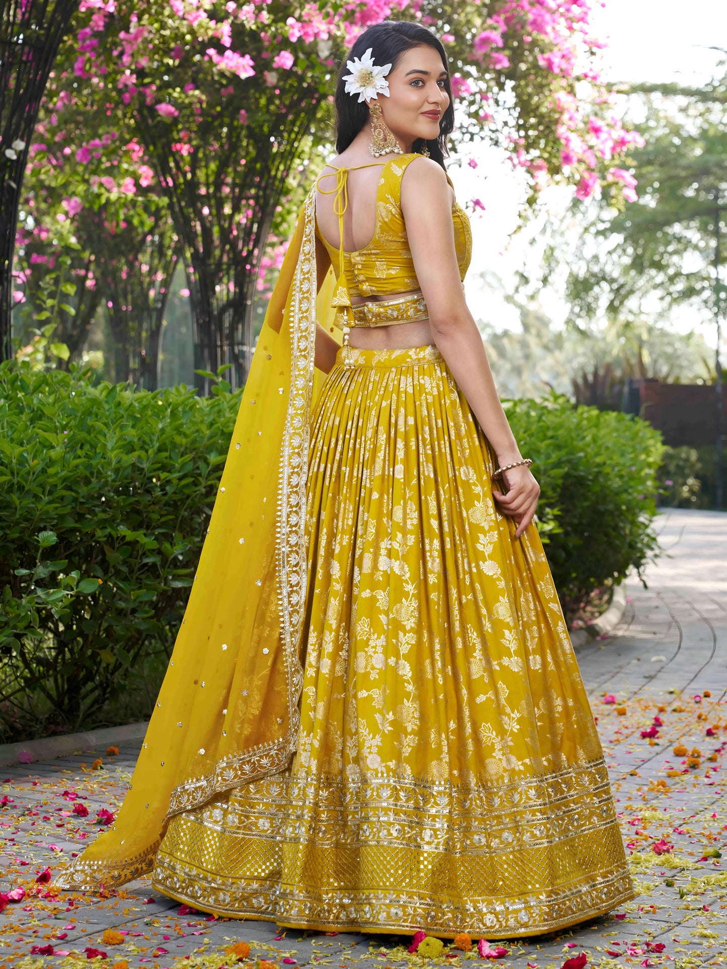 Desi Inspiration Designer Dola Silk Lehenga