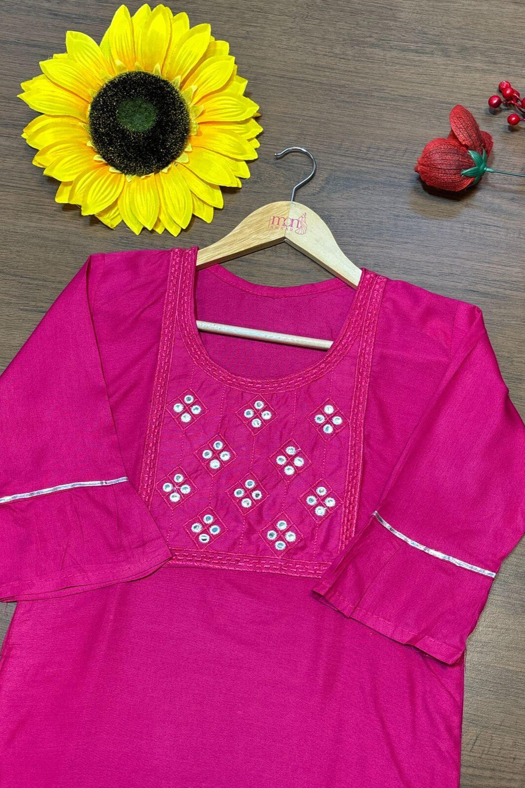 Sweet Pink -Short Kurti