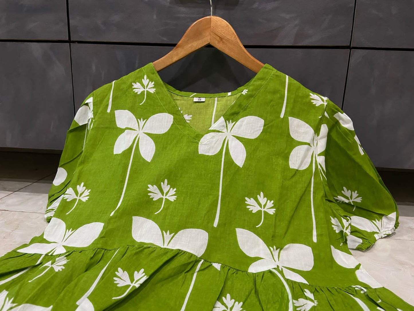 Jungle Jiva Cotton Midi Dress