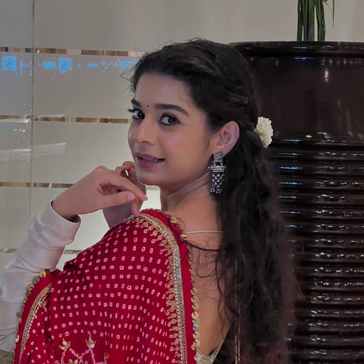 Actress Mithila Palkar Inspired Gown Set