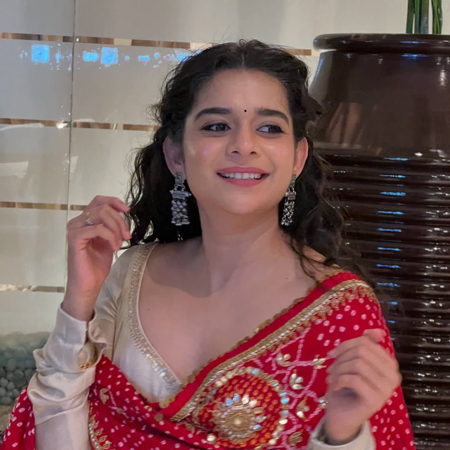 Actress Mithila Palkar Inspired Gown Set