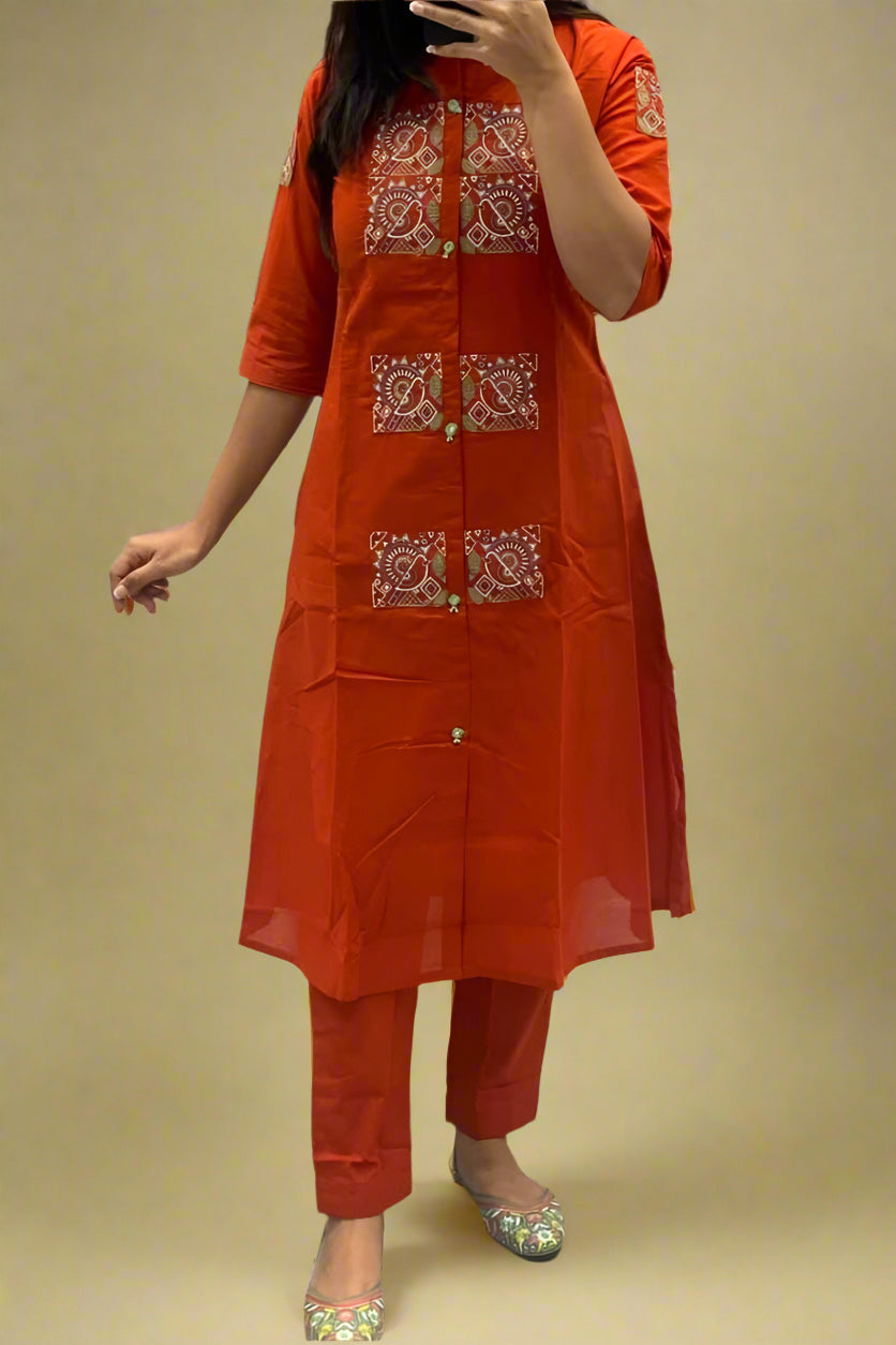 Rainy Tales Cotton Coord Set