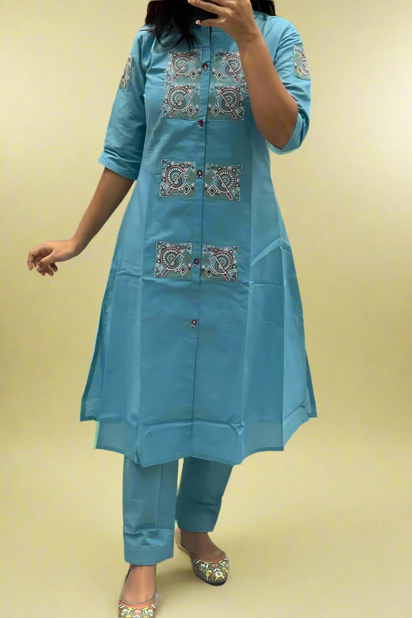 Rainy Tales Cotton Coord Set