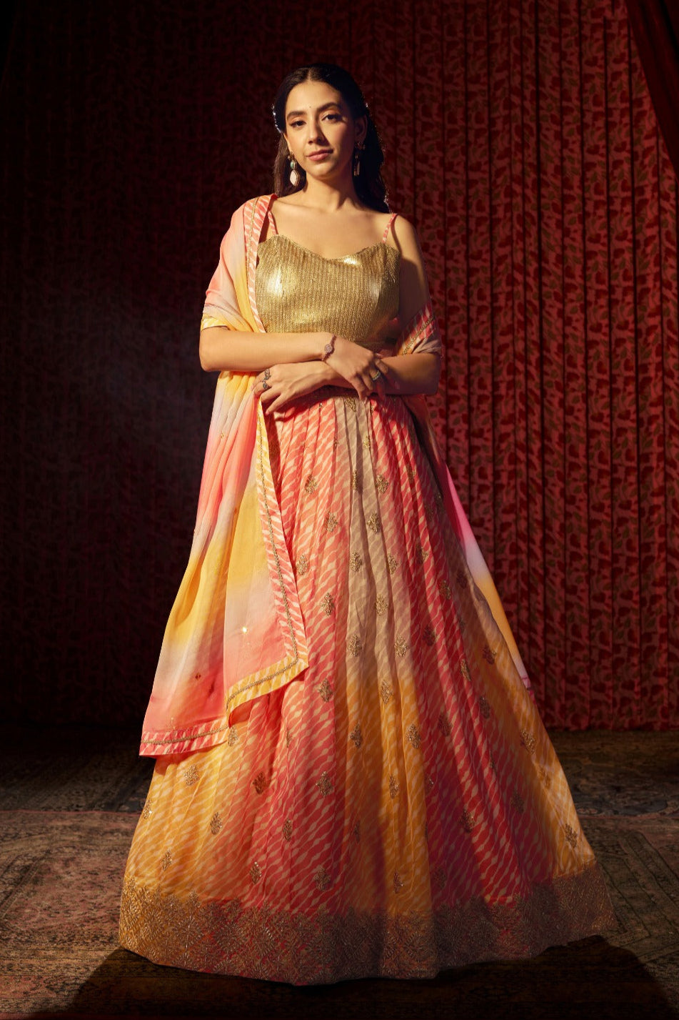 Ek Hazaron Main Meri Behna Hai- Rakhi Special Lehenga