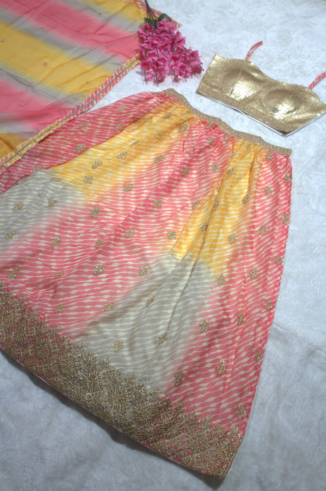 Ek Hazaron Main Meri Behna Hai- Rakhi Special Lehenga