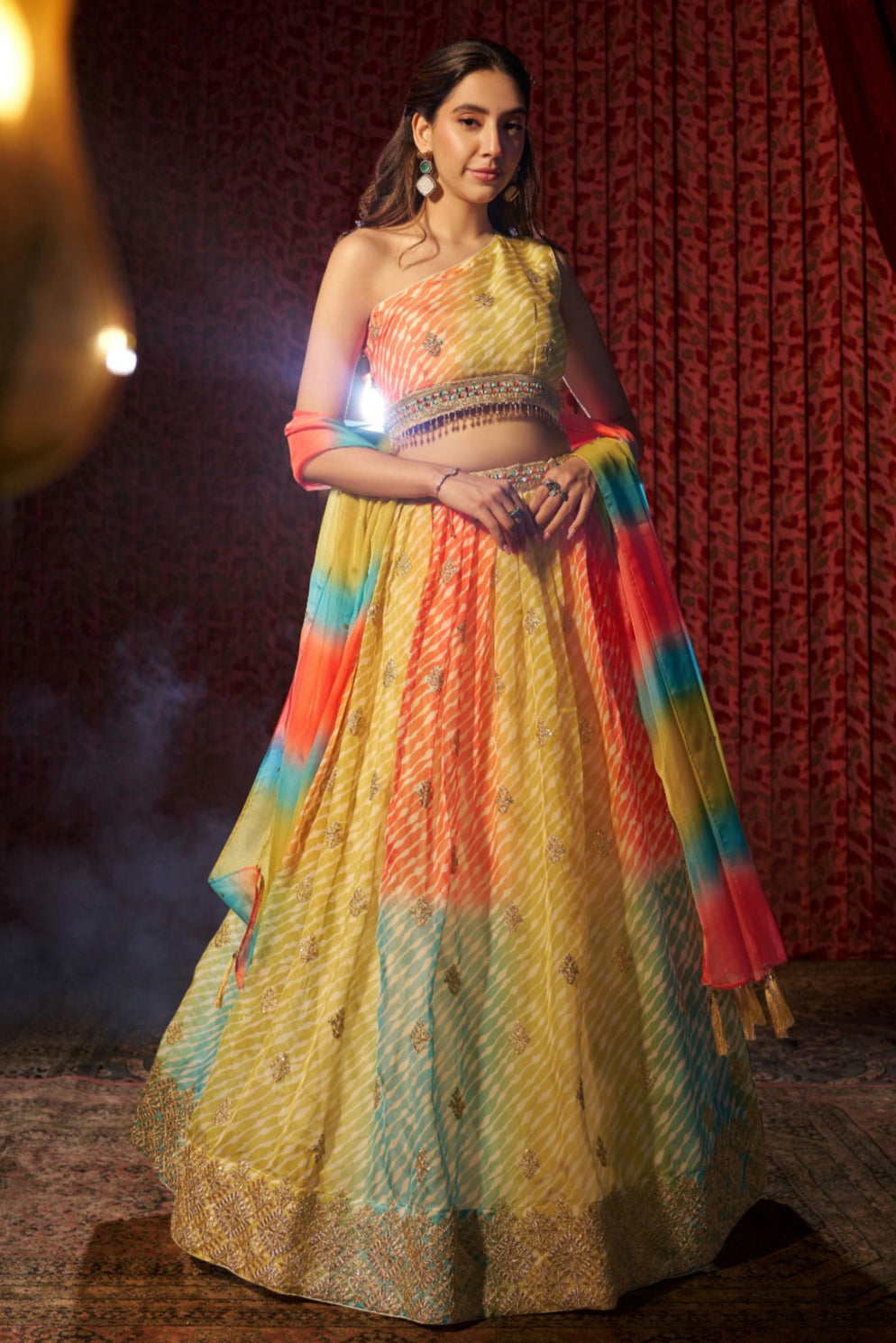 Ek Hazaron Main Meri Behna Hai- Rakhi Special Lehenga