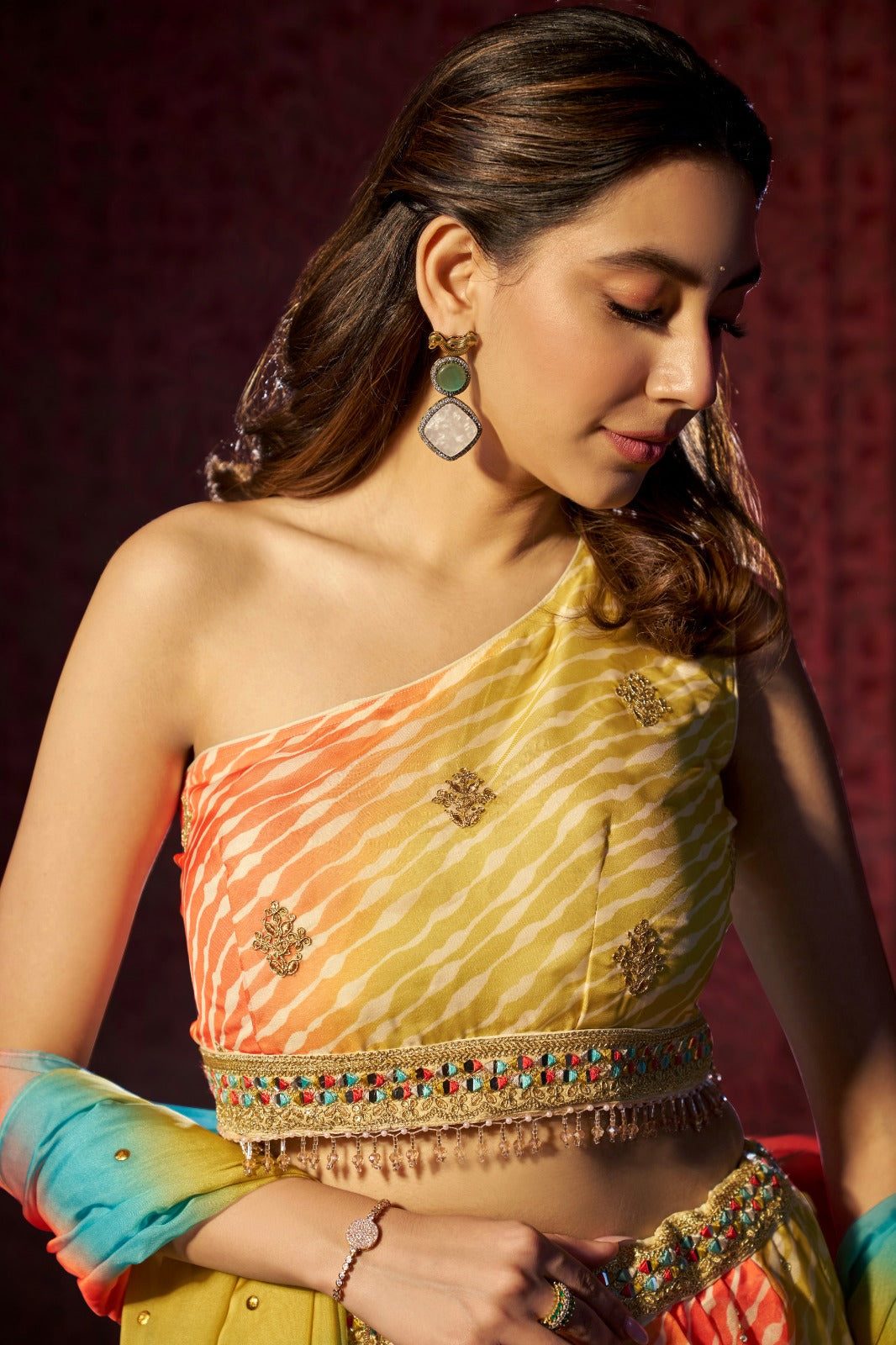 Ek Hazaron Main Meri Behna Hai- Rakhi Special Lehenga