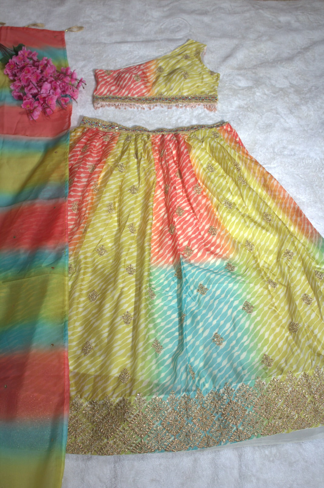 Ek Hazaron Main Meri Behna Hai- Rakhi Special Lehenga