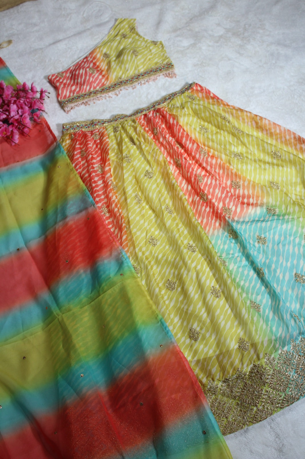 Ek Hazaron Main Meri Behna Hai- Rakhi Special Lehenga