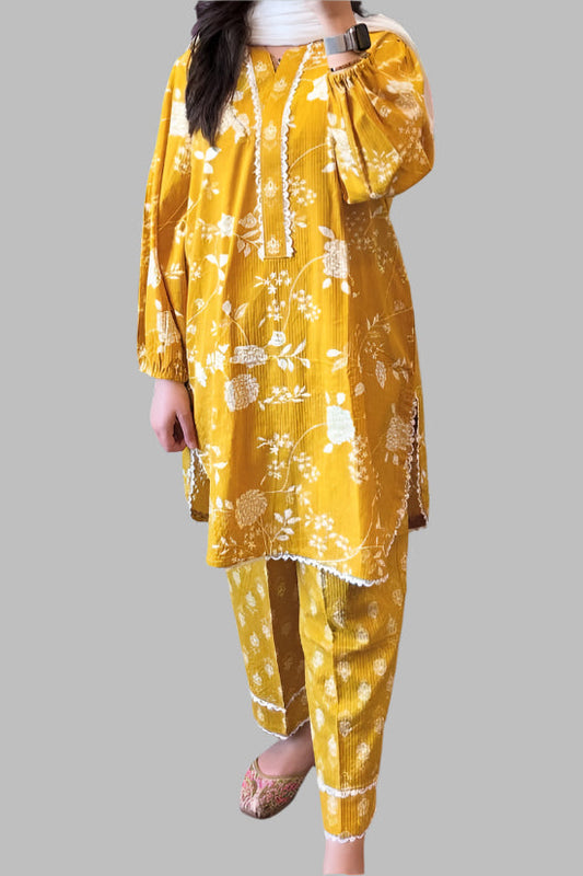 Midnight May Cotton Kurti Set