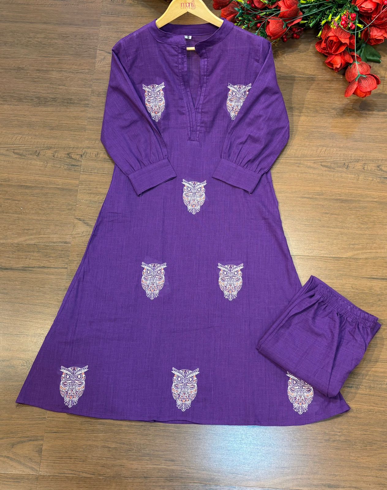 The Owl Cotton Coord Set