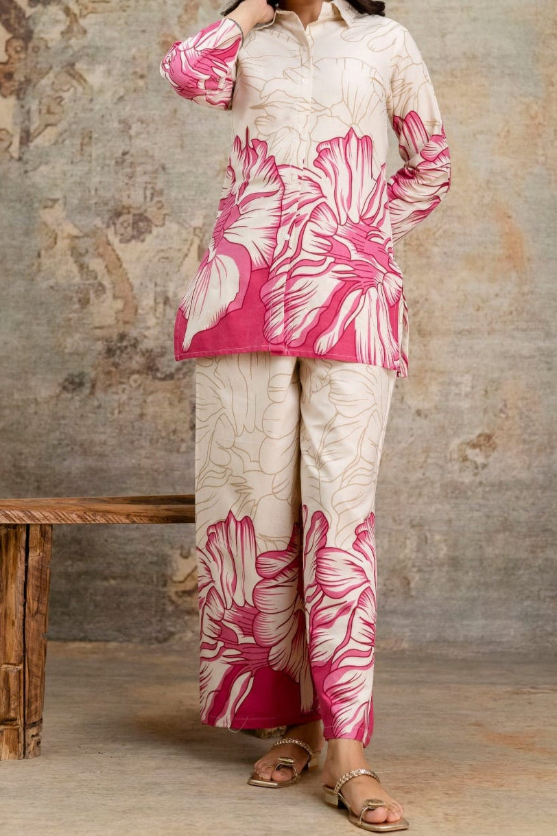 Sunset Pop Cotton Coord Set