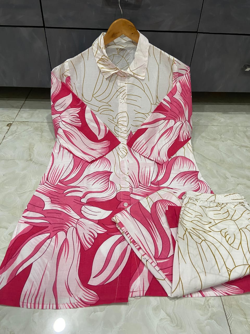 Sunset Pop Cotton Coord Set