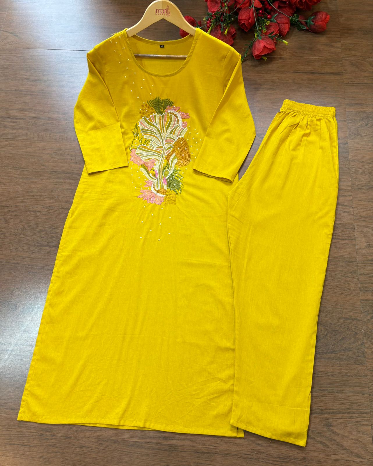 Glow And Shine - Cotton Kurti Set