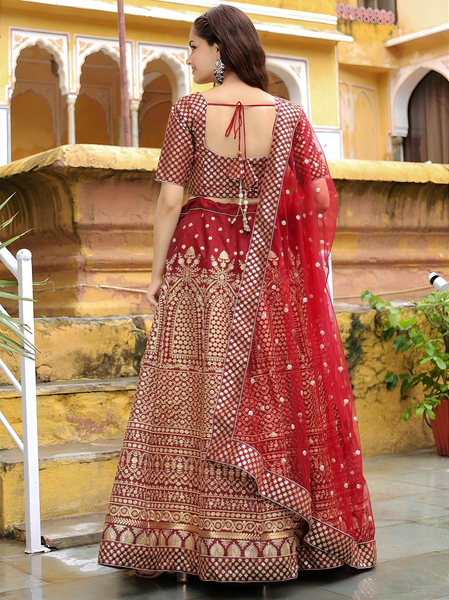 Neeranjana Style Silk Lehenga