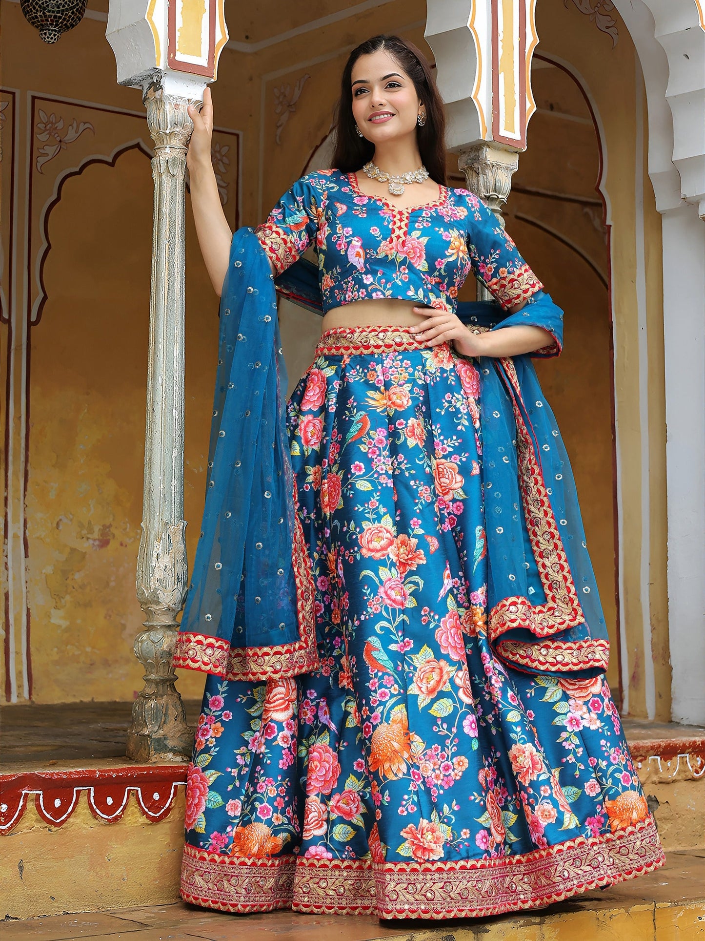 Pari’s Pride Designer Silk Lehenga